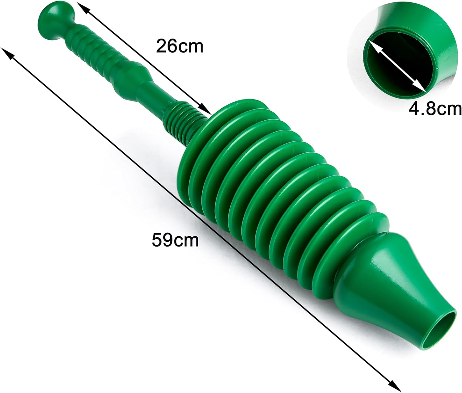 Heavy Duty Powerful Toilet Drain Sink Plunger Suction Tool Unblocking Flexible Heavy Duty Powerful Toilet Drain Sink Plunger Suction Tool Unblocking Flexible
